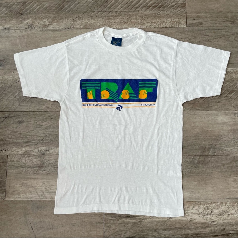 Vintage Pittsburgh Three Rivers Arts Festival 1988 Shirt Size Large
